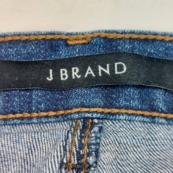 J BRAND WOMEN'S JASPER BLUE MID RISE SKINNY DENIM JEANS SIZE 29 *SEE NOTES * - Picture 6 of 10
